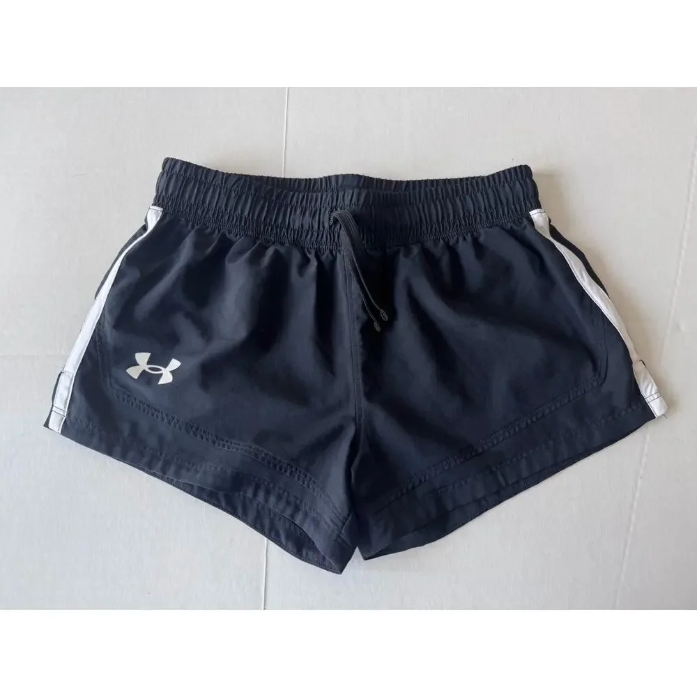 Athleta Girl Under Armour All in Motion Shorts Bundle Size 8 M Bike Shorts